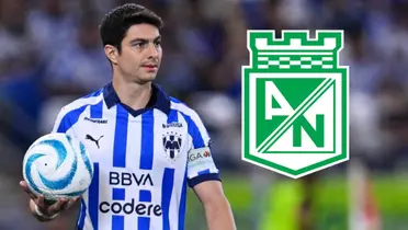 Stefan Medina con la camiseta del CF Monterrey