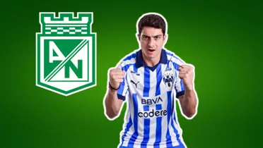 Stefan Medina con la camiseta del CF Monterrey