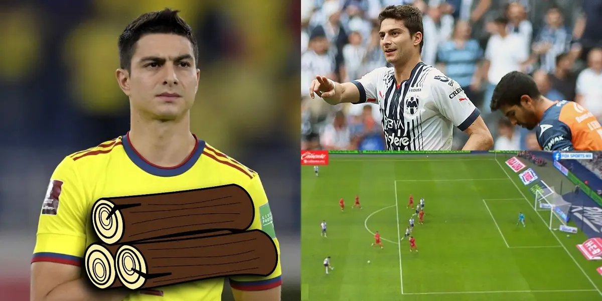 Stefan Medina destacado en México con el Monterrey y anotó un gol que sorprendió a muchos.