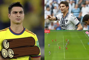 Stefan Medina destacado en México con el Monterrey y anotó un gol que sorprendió a muchos.