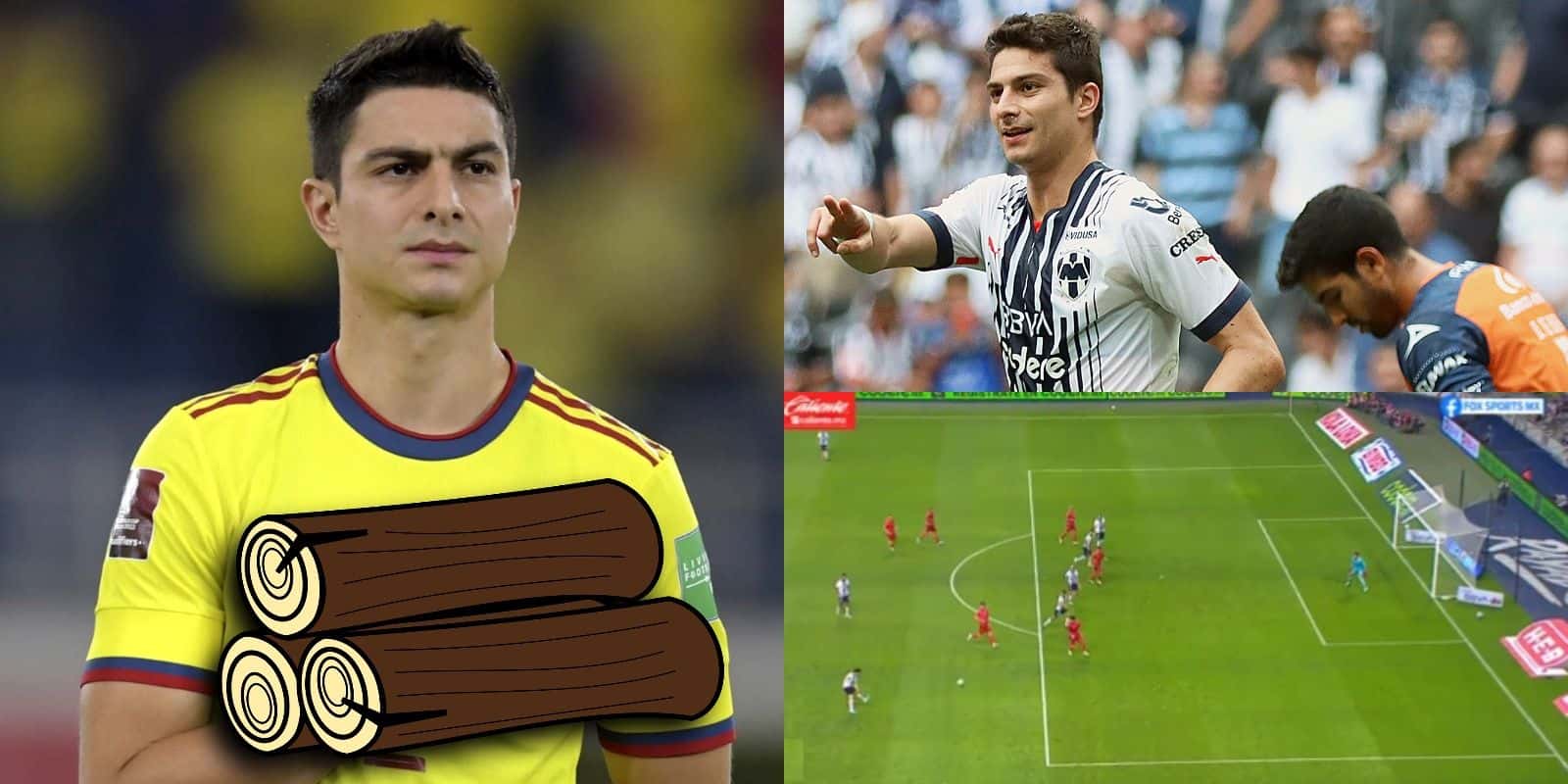 Stefan Medina destacado en México con el Monterrey y anotó un gol que sorprendió a muchos.