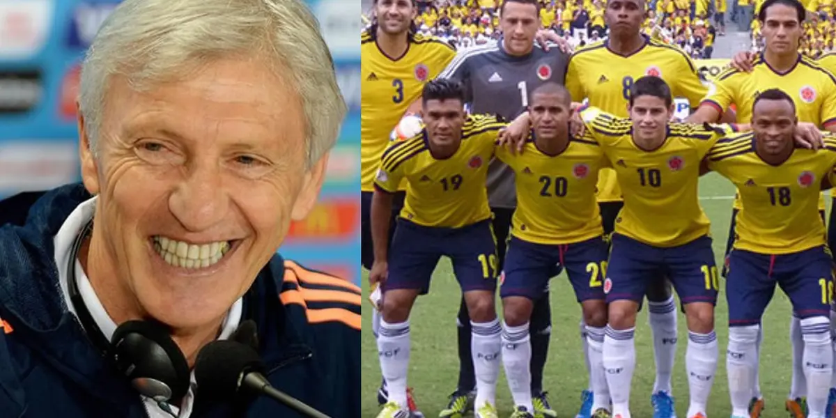 Su gran nivel en el fútbol español lo hizo ganarse un puesto con el técnico argentino José Néstor Pékerman.