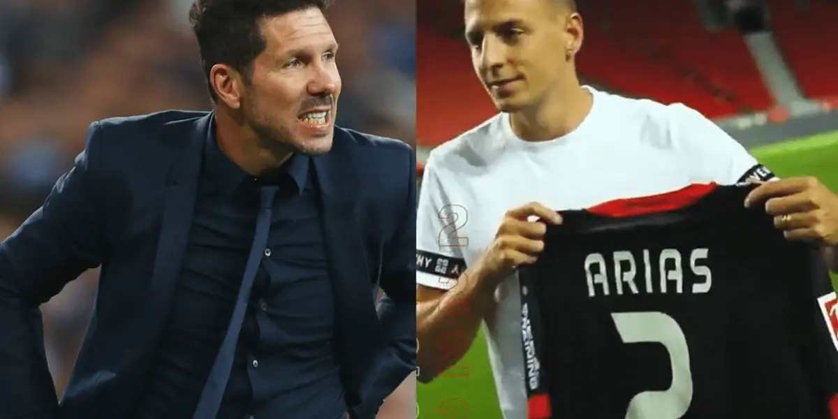 Su salida de Atlético de Madrid hizo que Santiago Arias se destape y lance un mensajito que no dejó nada contento a Diego Simeone ¿Cómo responderá el entrenador colchonero?