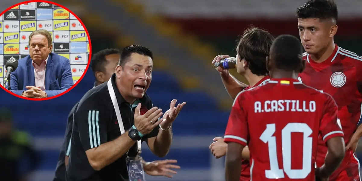 Suertudo DT Héctor Cárdenas y lo que hizo FCF tras fracasar con Colombia-sub 23 (Foto tomada de El País y El Espectador)