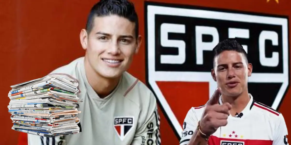 Suertudo James Rodríguez, lo que dicen del posible nuevo entrenador de Sao Paulo