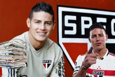 Suertudo James Rodríguez, lo que dicen del posible nuevo entrenador de Sao Paulo