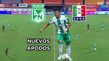 Tattay Torres en tela de juicio en Atlético Nacional contra Once Caldas.