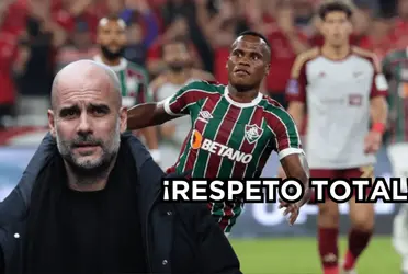 Técnico ciudadano mostró respeto por el colombiano del Fluminense.