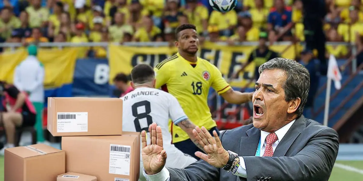 Técnico disparó contra Lorenzo por el empate ante Uruguay en Barranquilla.