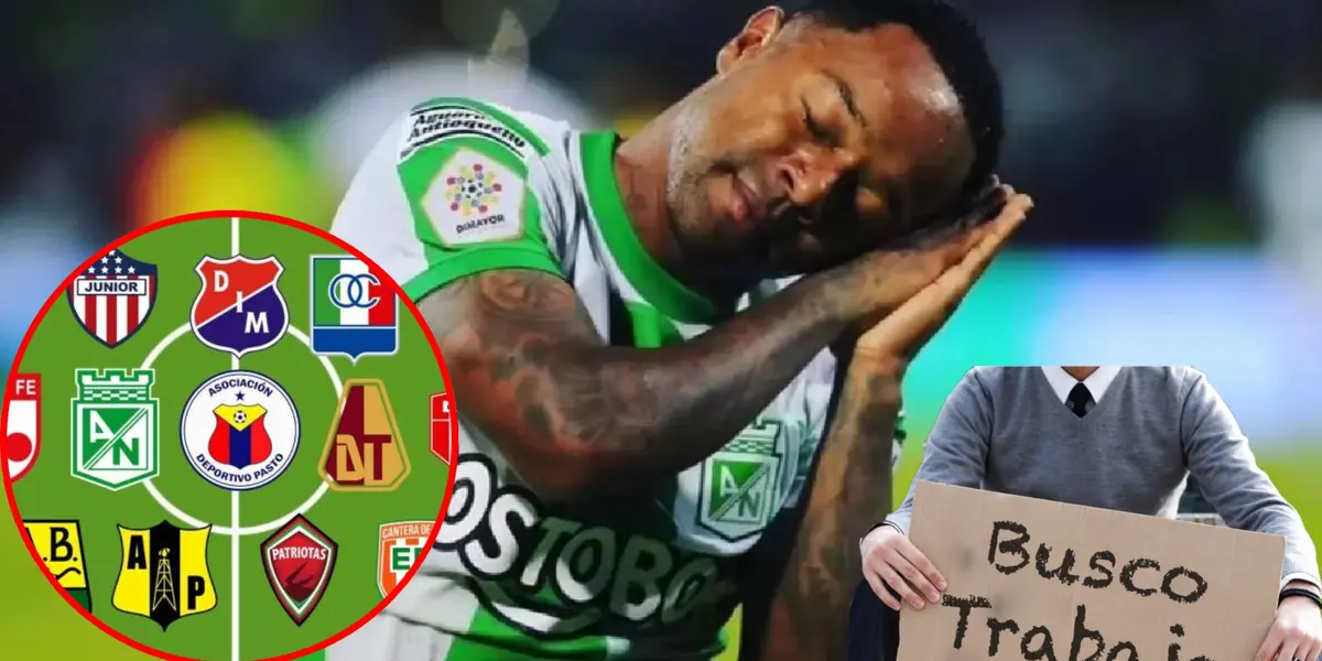 Tenía un nuevo equipo y la mala suerte que tuvo Dorlan Pabón tras dejar Nacional