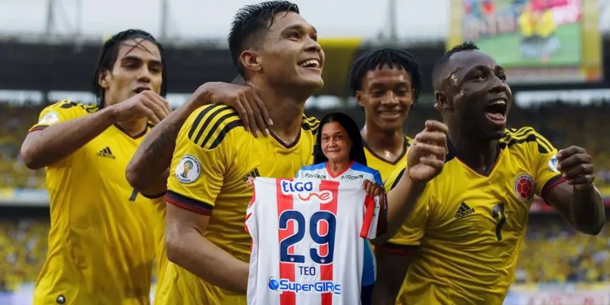 Teófilo Gutierrez como jugador se ha caracterizado por siempre estar pendiente de sus padres.