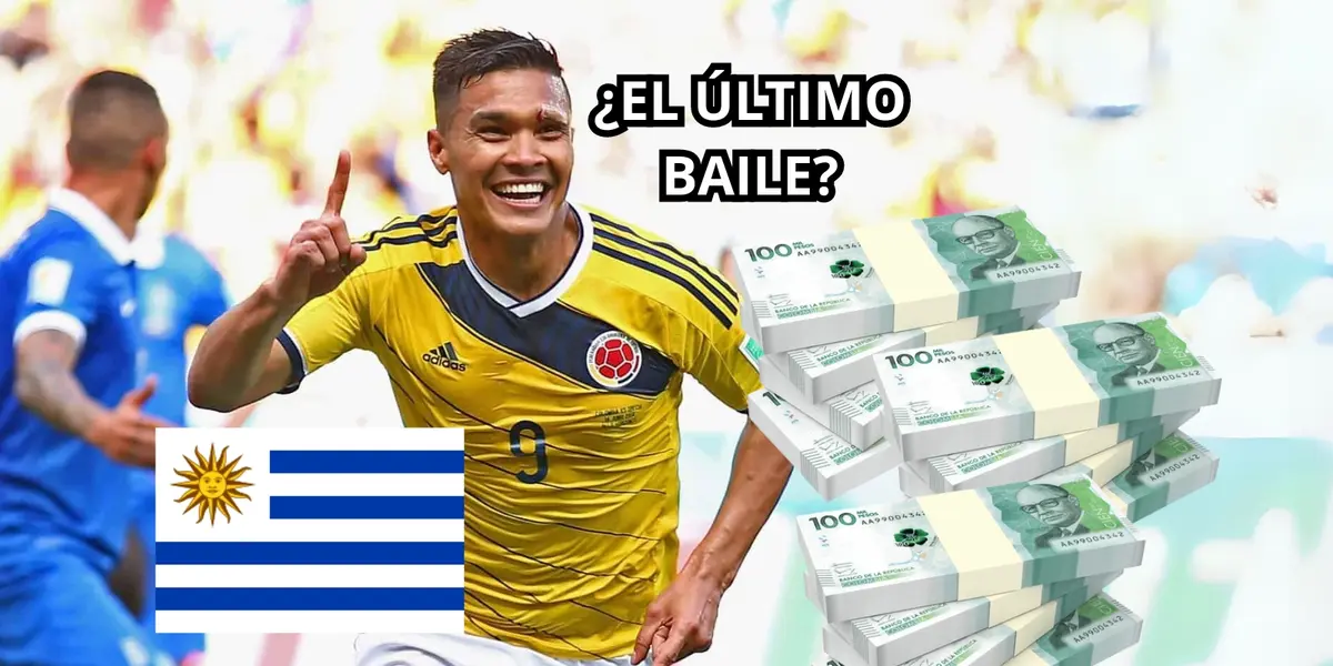 Teófilo Gutiérrez podría alistar maletas con destino a Uruguay.