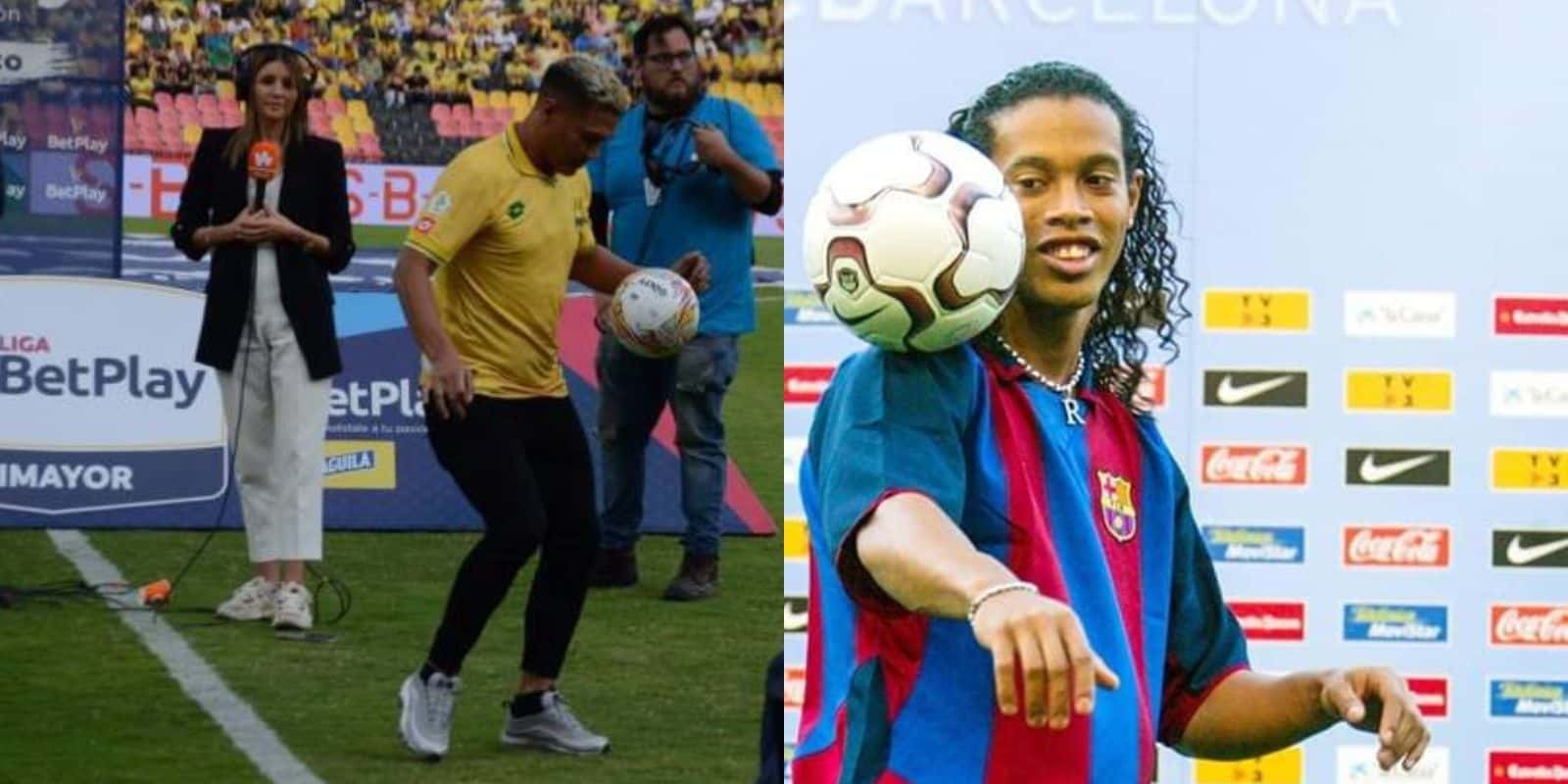 Teófilo Gutiérrez sorprendió a todos los hinchas del Atlético Bucaramanga.