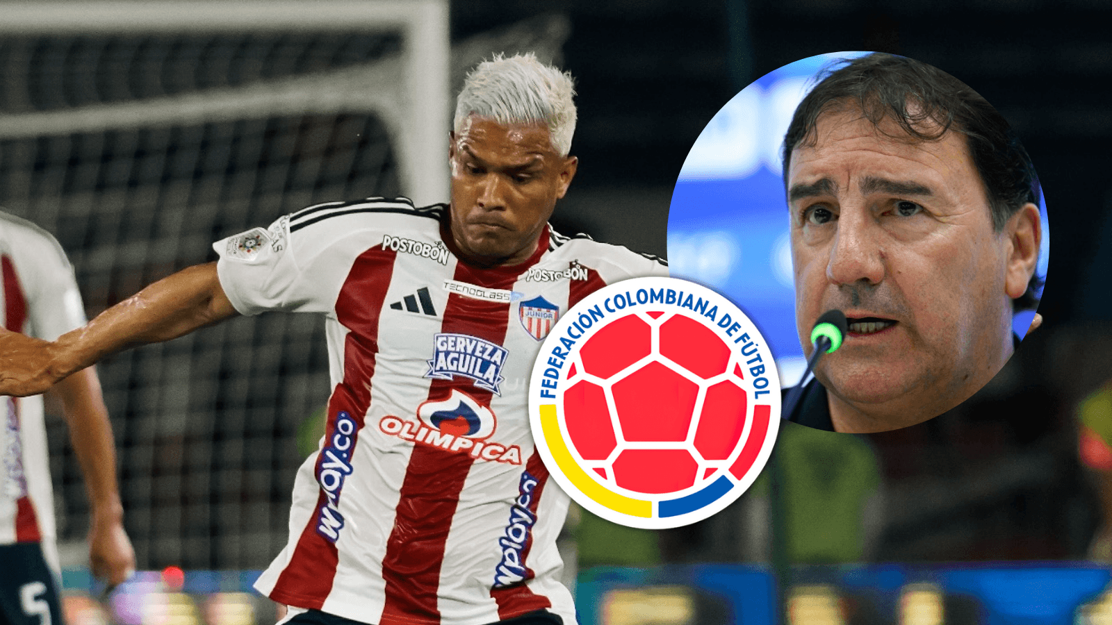Teófilo Gutiérrez sugiere el mejor candidato para la Selección Colombia Foto: FCF, Escudoteca y Junior FC