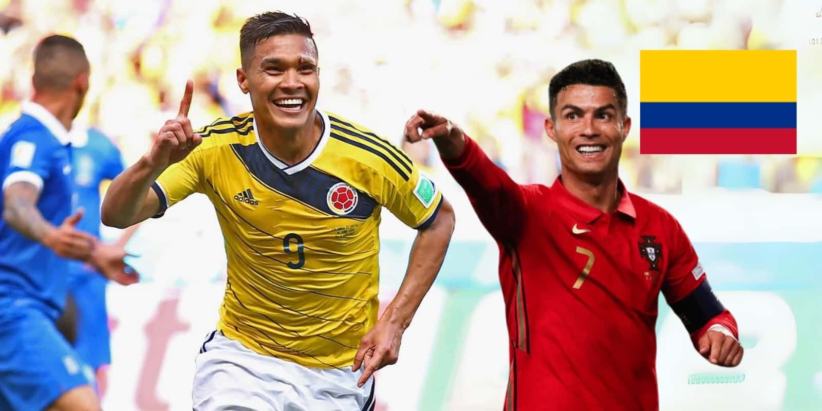 Teófilo hizo un comentario sobre Cristiano Ronaldo. Foto de Teófilo tomada de Fútbol Al Instante, Crisiano de ESPN