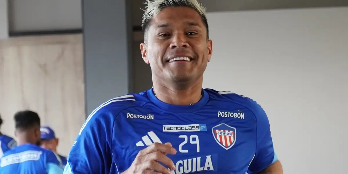 Teófilo sorprendió a todos con lo que dijo sobre su futuro Foto: Junior FC