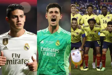Thibaut Courtois es un crack en el Real Madrid y un jugador de Selección Colombia es su amigo