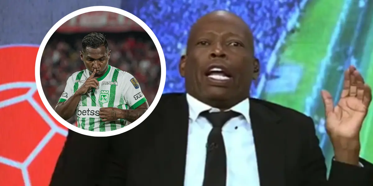 ¡Tino Asprilla "frena" a Morelos! El video que es viral. Foto: Nacionaloficial y Captura de ESPN