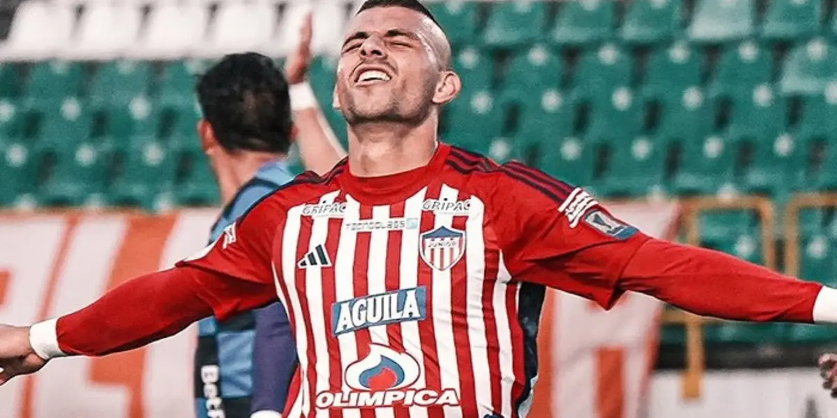 'Tití' Rodríguez falla gol increíble y desata la furia de los hinchas de Junior. Foto: Instagram