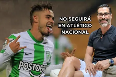 Tomás Ángel no seguirá en Atlético Nacional y es clave lo que decidirá su papá.