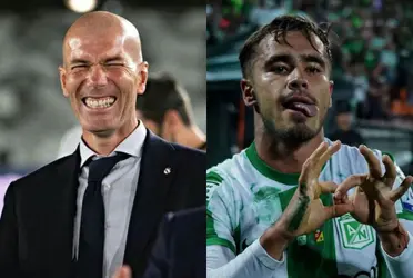 Tomás Ángel recibió una felicitación de un gran amigo y ex compañero de Zinedine Zidane.