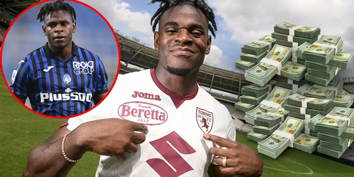 Torino ejercería la opción de compra por Duván Zapata (Fotos: Telemedellín, Livefutbol)