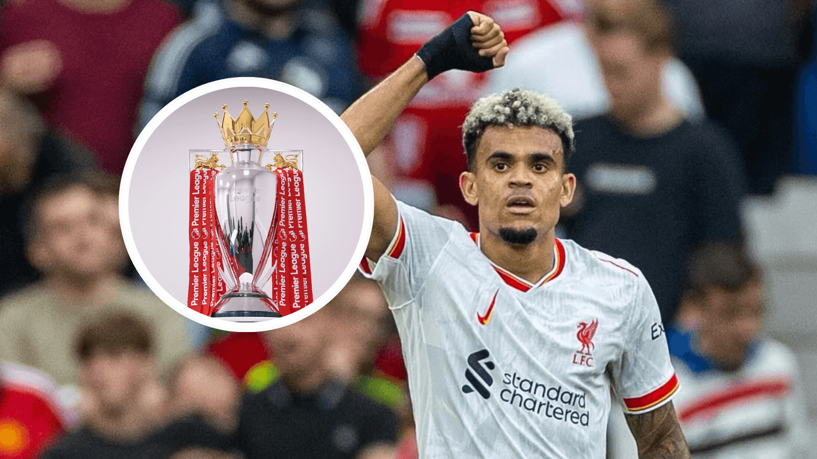 Tras el empate del Arsenal, esto necesita Luis Díaz para ser campeón de la Premier League. Foto: Luis Díaz y Premier League