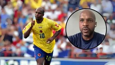 Tressor Moreno cuando jugaba con la Selección Colombia. Foto tomada de El Universal y captura de pantalla Diario AS México.