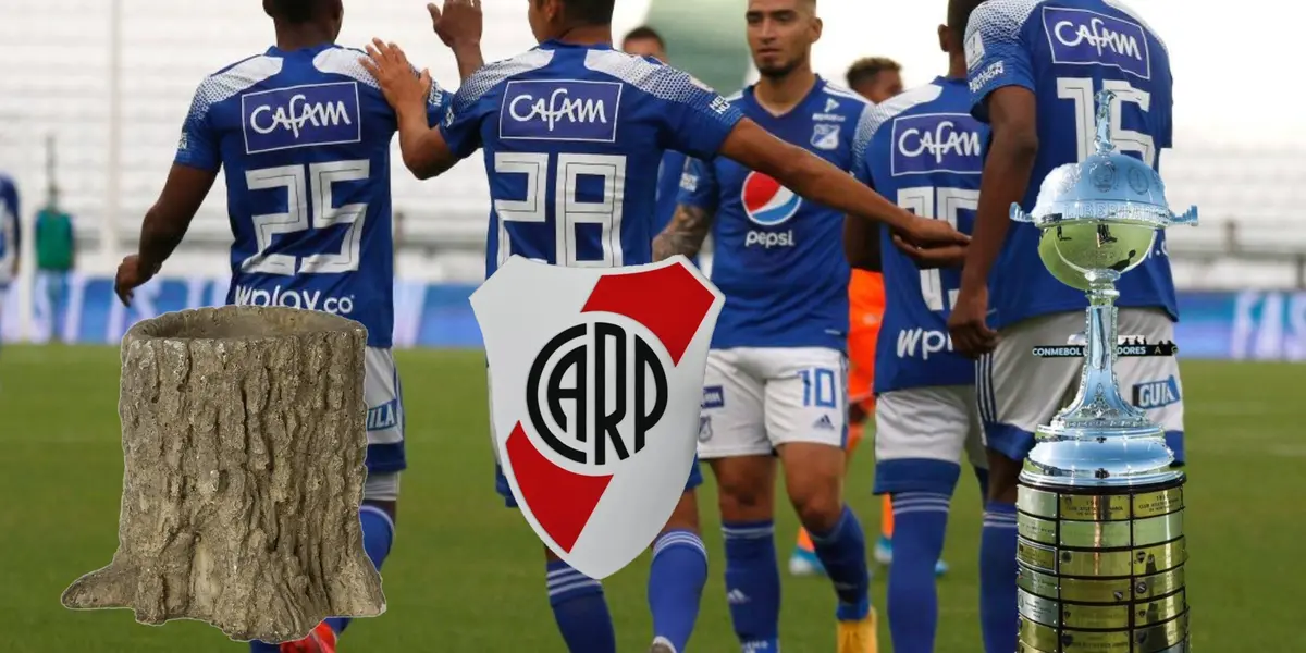 Tronco en Millonarios y ahora podría jugar Libertadores vs River Plate de Borja 