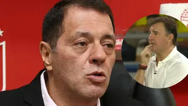 Tulio Gómez, máximo accionista del América de Cali y su dardo a Néstor Lorenzo Foto: América y Captura de Gol Caracol