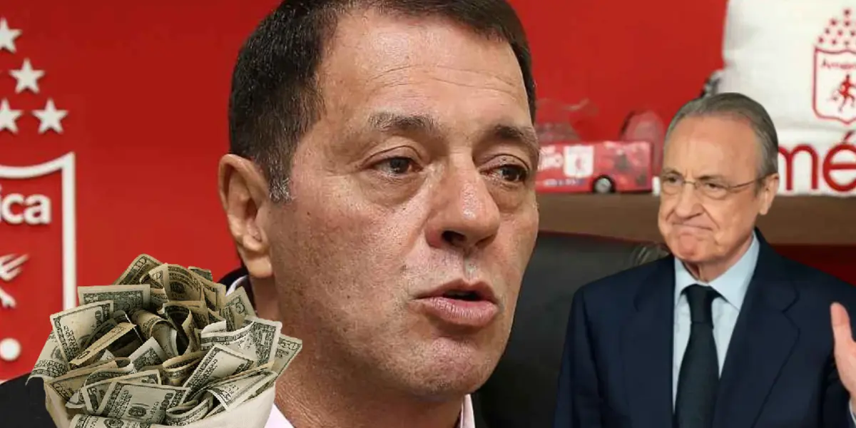 Tulio Gómez y Florentino Pérez Foto: RCN Radio y Marca