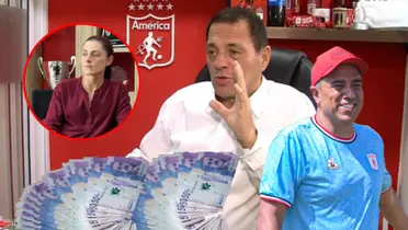 Tulio Gómez y Marcela Gómez - Fotos: AS, redes América de Cali, Futbolete