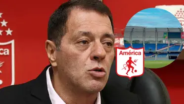 Tulio Gómez y sus picantes palabras en América de Cali Foto: RCN y Escudoteca