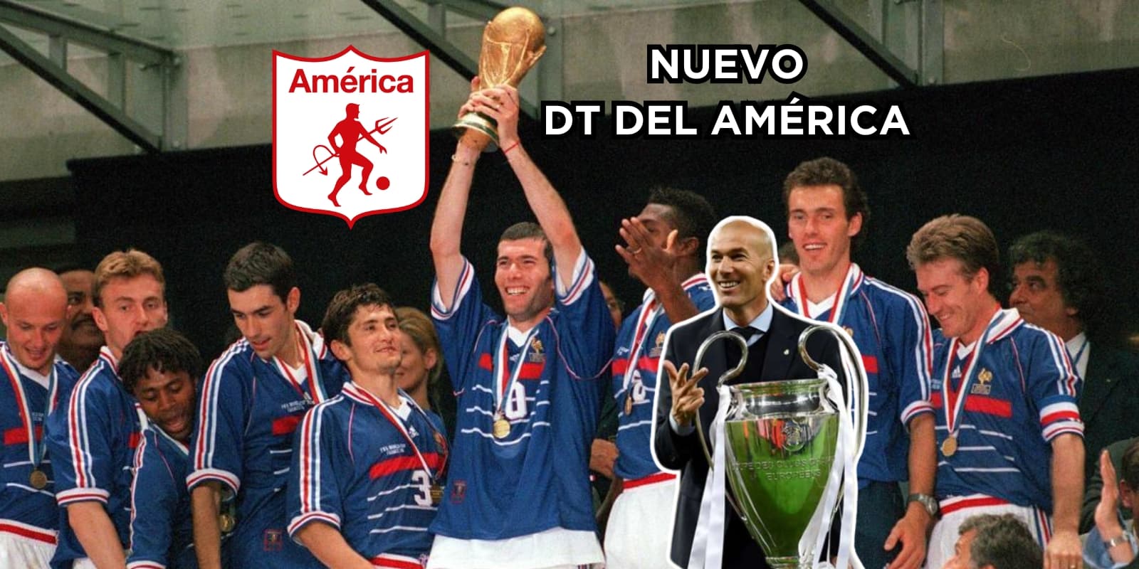 Un Campeón del Mundo con Francia podría ser el nuevo DT del América de Cali.