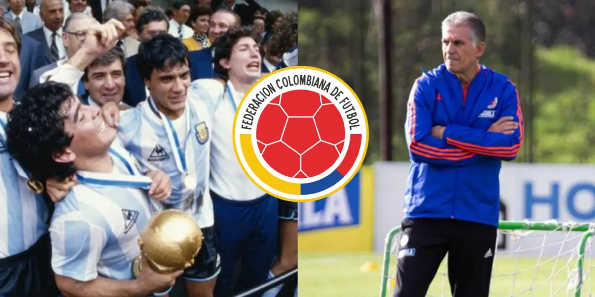 Un campeón del mundo con la Argentina fue ofrecido para dirigir la Selección de Colombia y reemplazar a Carlos Queiroz.
