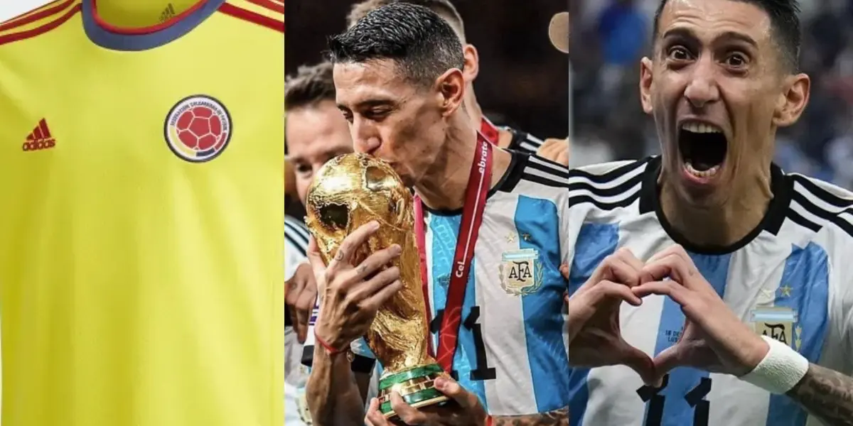 Un club podría juntar a un futbolista de la Selección Colombia con Ángel Di María.