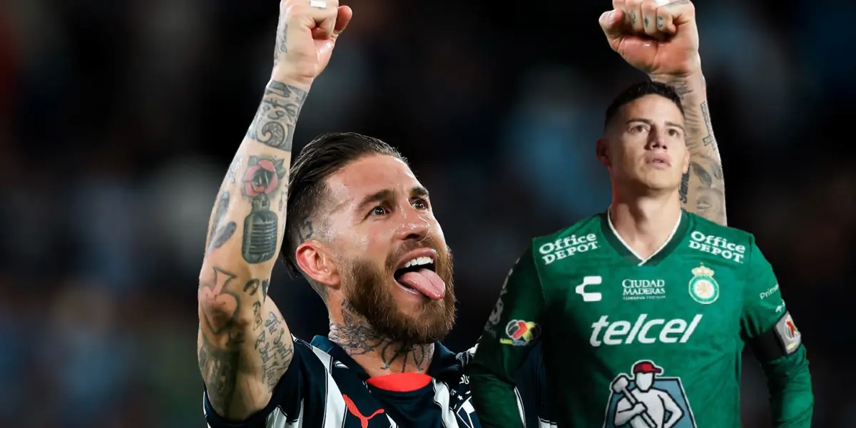 Un colombiano apareció junto a Sergio Ramos y todos se preguntan quién es… no es James. Foto: Sergio Ramos y James Rodríguez