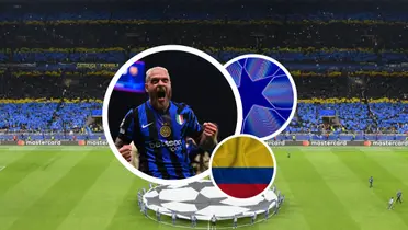 ¡Un colombiano en la hazaña del Inter! Mira dónde estuvo durante el triunfo ante el Barça   Foto: Inter y Pexels