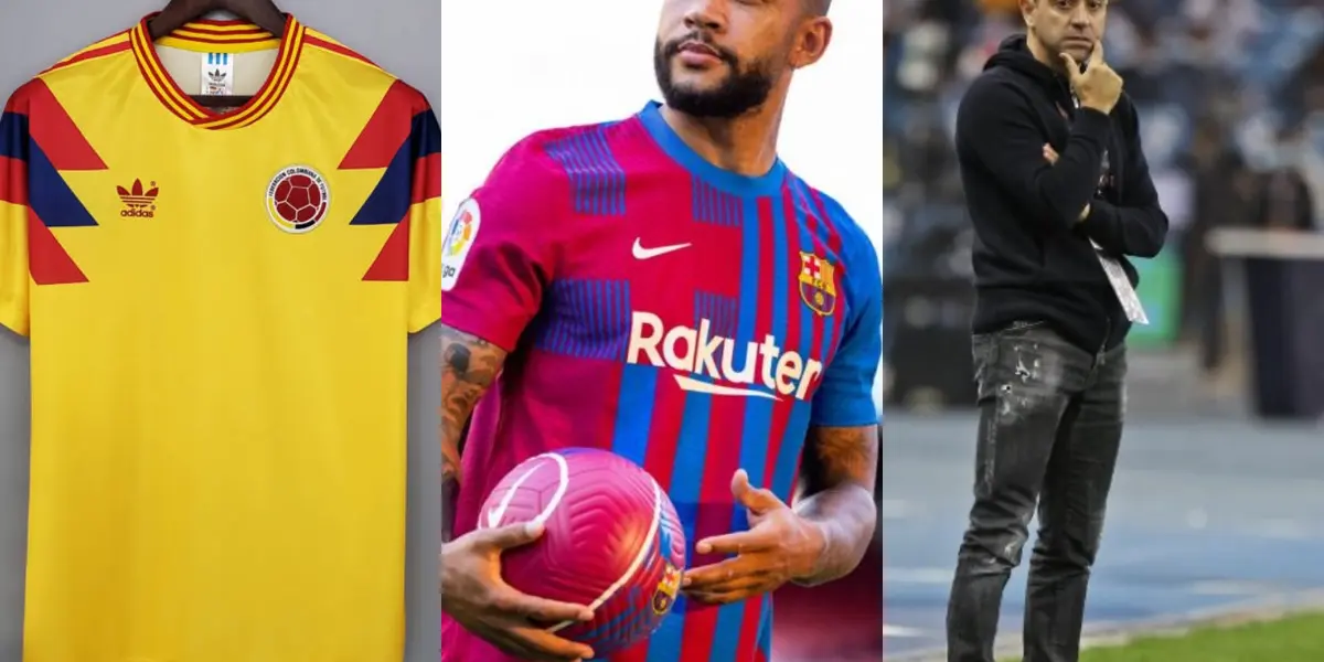 Un colombiano está en el radar del FC Barcelona y en Europa lo comparan con  Memphis Depay. 