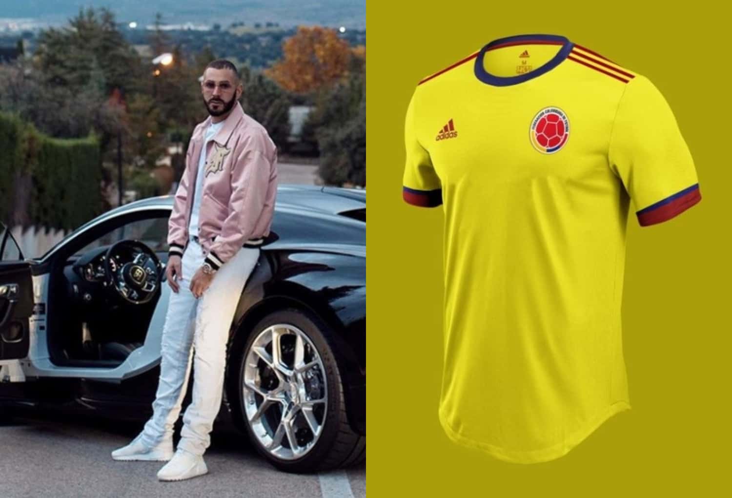 Un colombiano se da lujos al mismo nivel que el astro Karim Benzema.