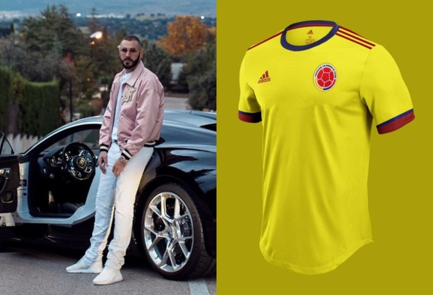 Un colombiano se da lujos al mismo nivel que el astro Karim Benzema.