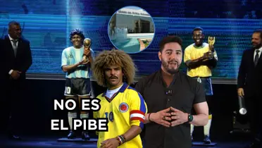 (VIDEO) No es el Pibe, mira al colombiano en la entrada del museo de la CONMEBOL