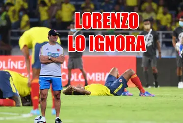 Un delantero es ignorado por Néstor Lorenzo en la Selección Colombia.