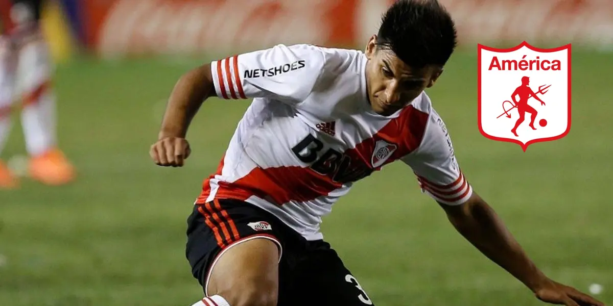 Un delantero que tuvo su formación en River Plate y ha jugado en conocidos clubes de Argentina es del interés de América de Cali, además, tiene el estilo de Matias Pisano.