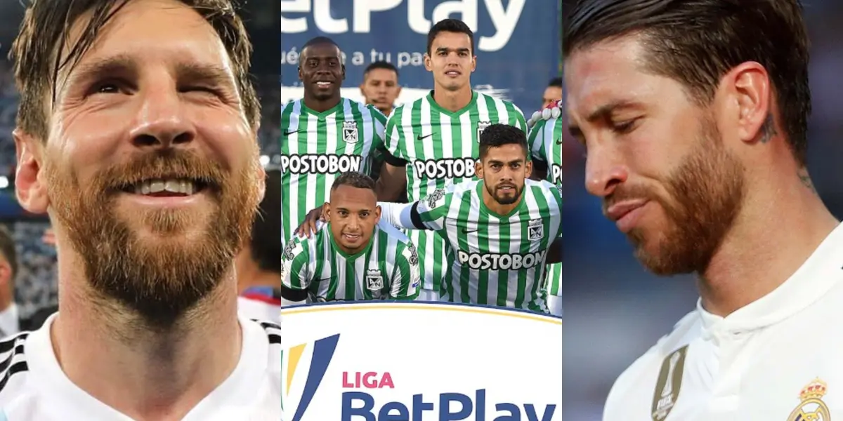 Un destacado futbolista internacional lanzó una frase que ilusionó por mucho o por poco a los hinchas de Atlético Nacional.