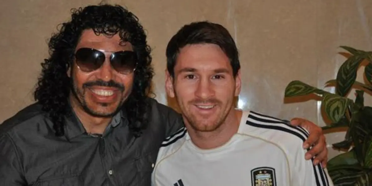 ¡Un encuentro de leyendas! La historia detrás de la foto de Higuita y Messi que nadie conocía. Foto: Instagram