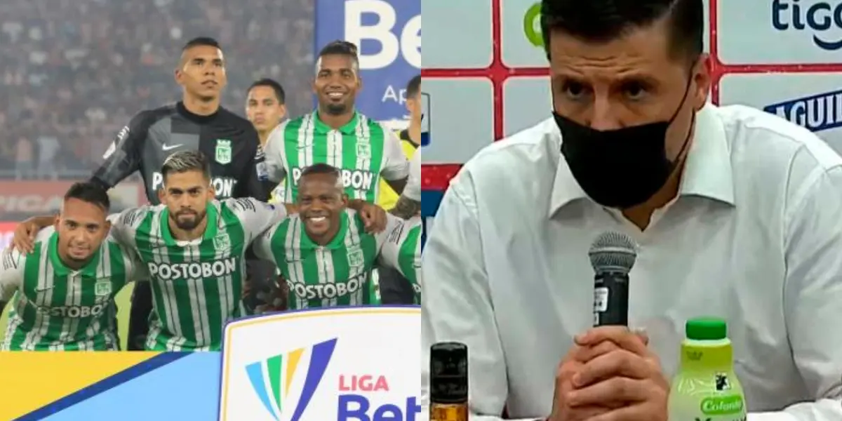 Un entrenador en Colombia hizo de menos a Atlético Nacional y de inmediato comenzó a pagar esa osadía.
