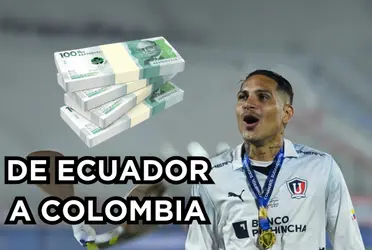   Un equipo de Colombia podría ser el próximo destino de Palo Guerrero.