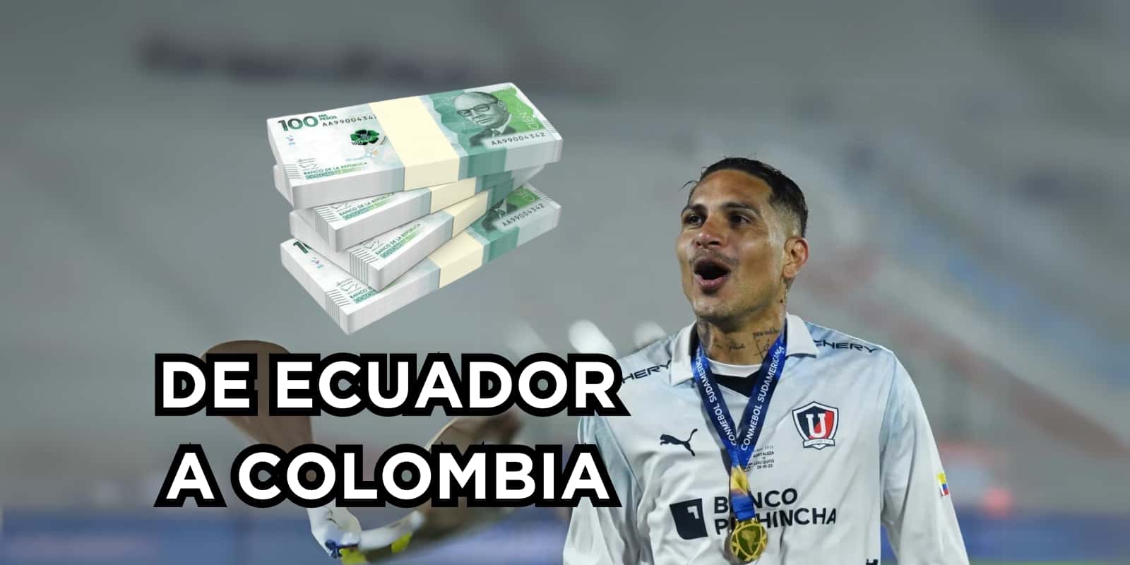 Un equipo de Colombia podría ser el próximo destino de Palo Guerrero.
