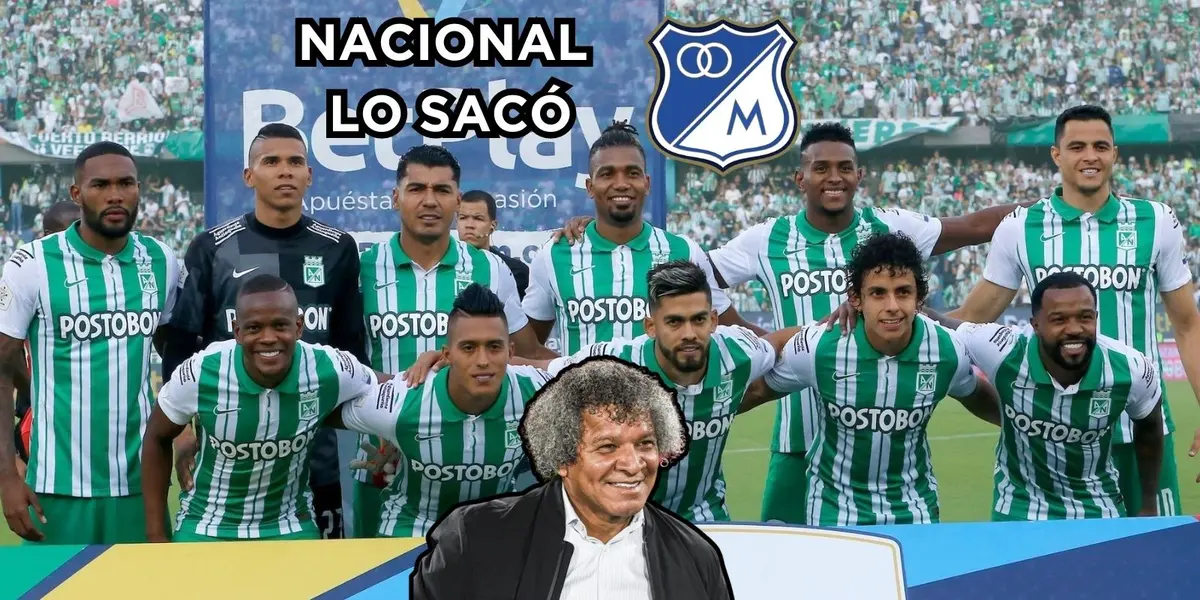 Un ex jugador de Atlético Nacional podría llegar a Millonarios FC.